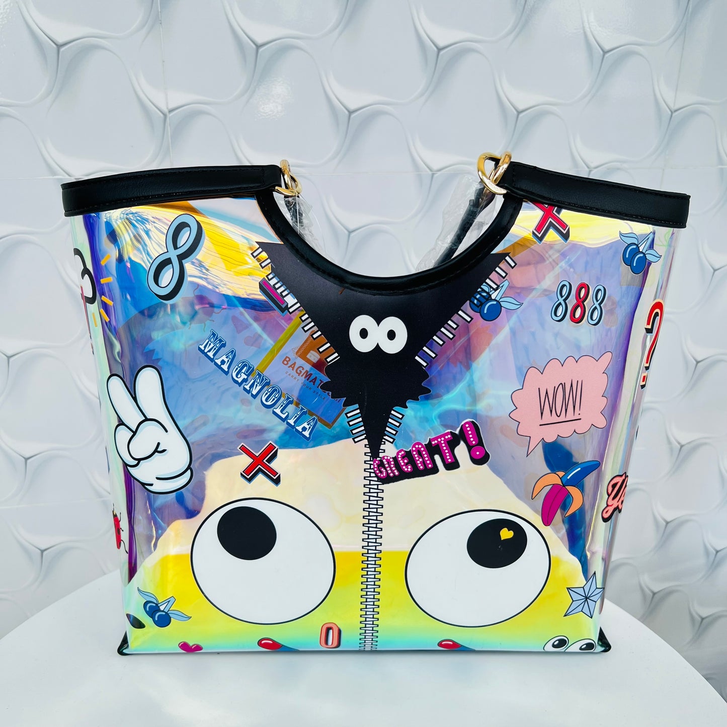 Funky Holographic Totebag
