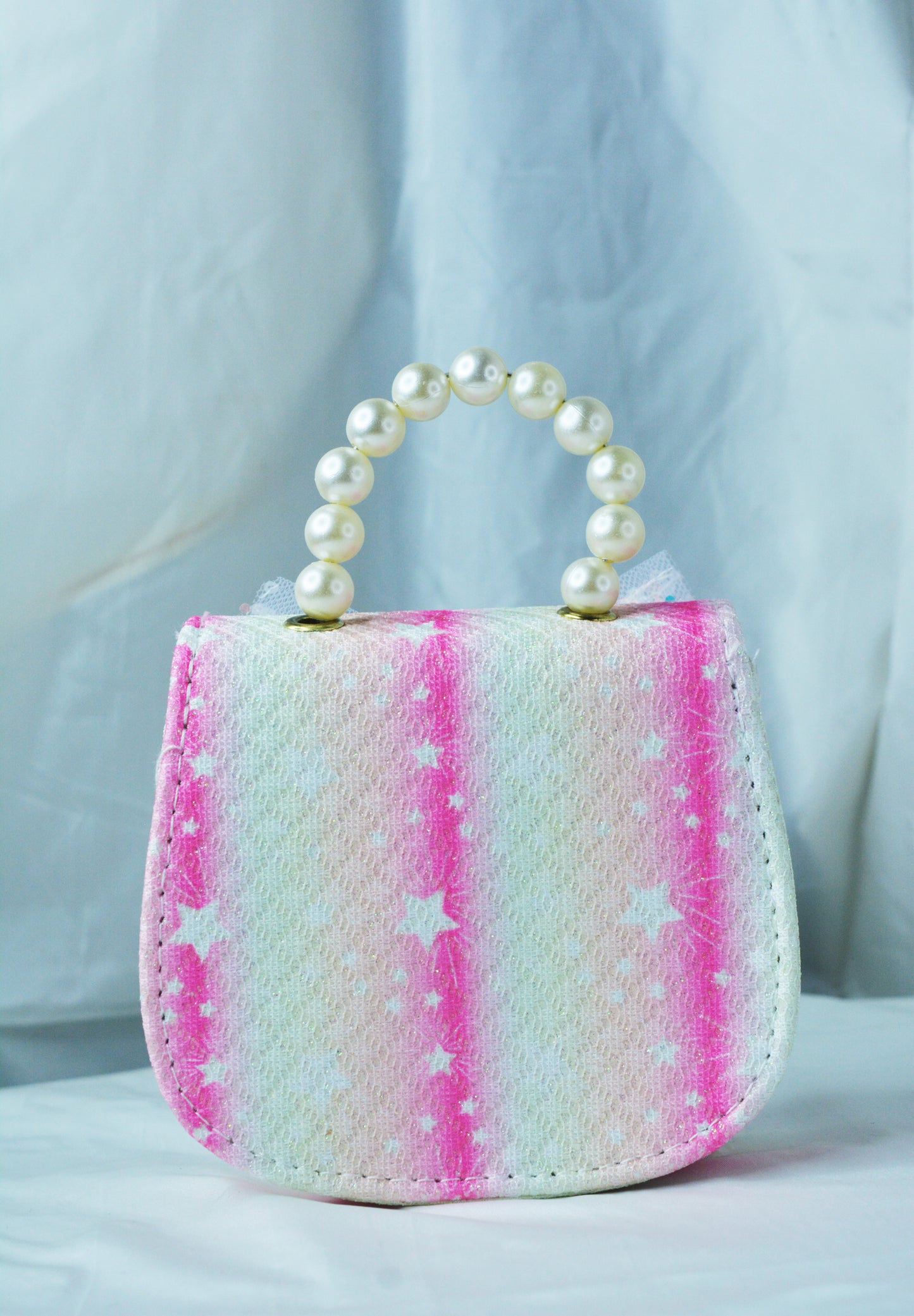 Kids Butterfly Pearl Sling Bag