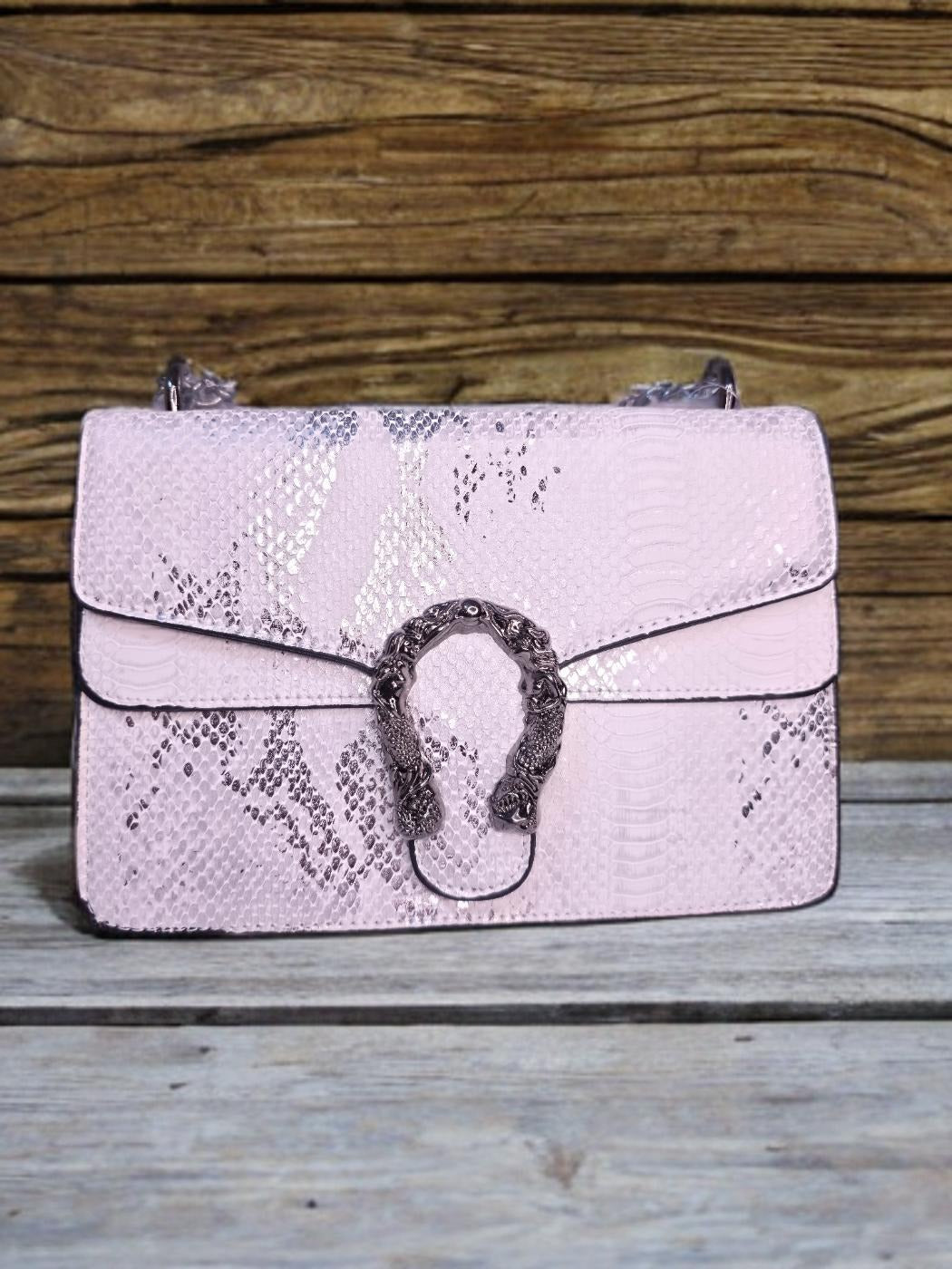 3D shade printed handbag