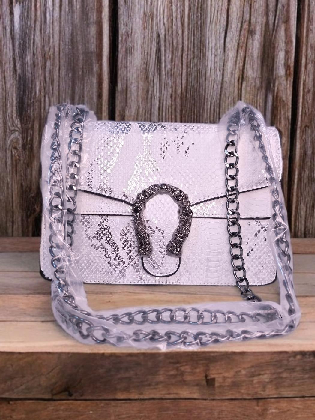 3D shade printed handbag