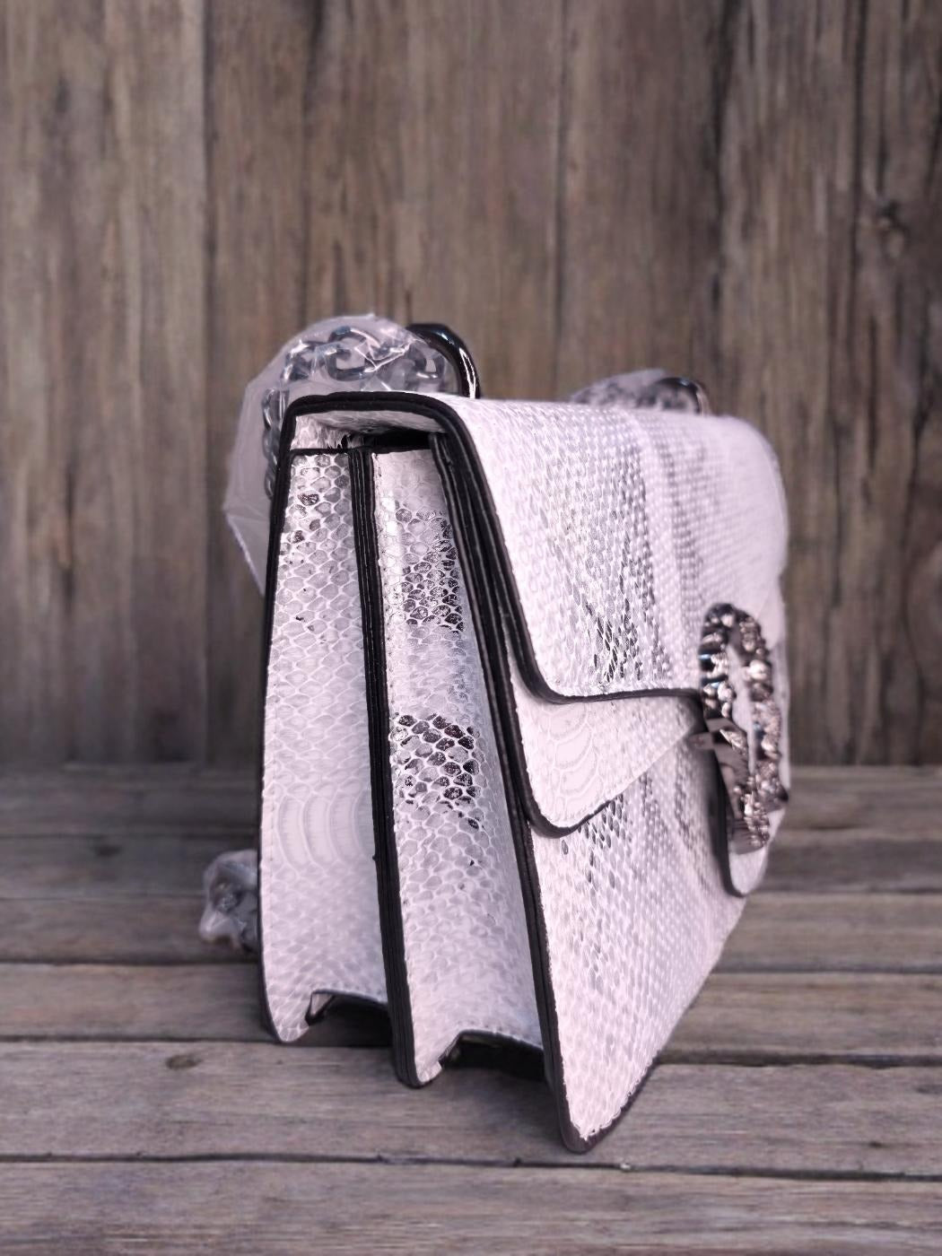 3D shade printed handbag