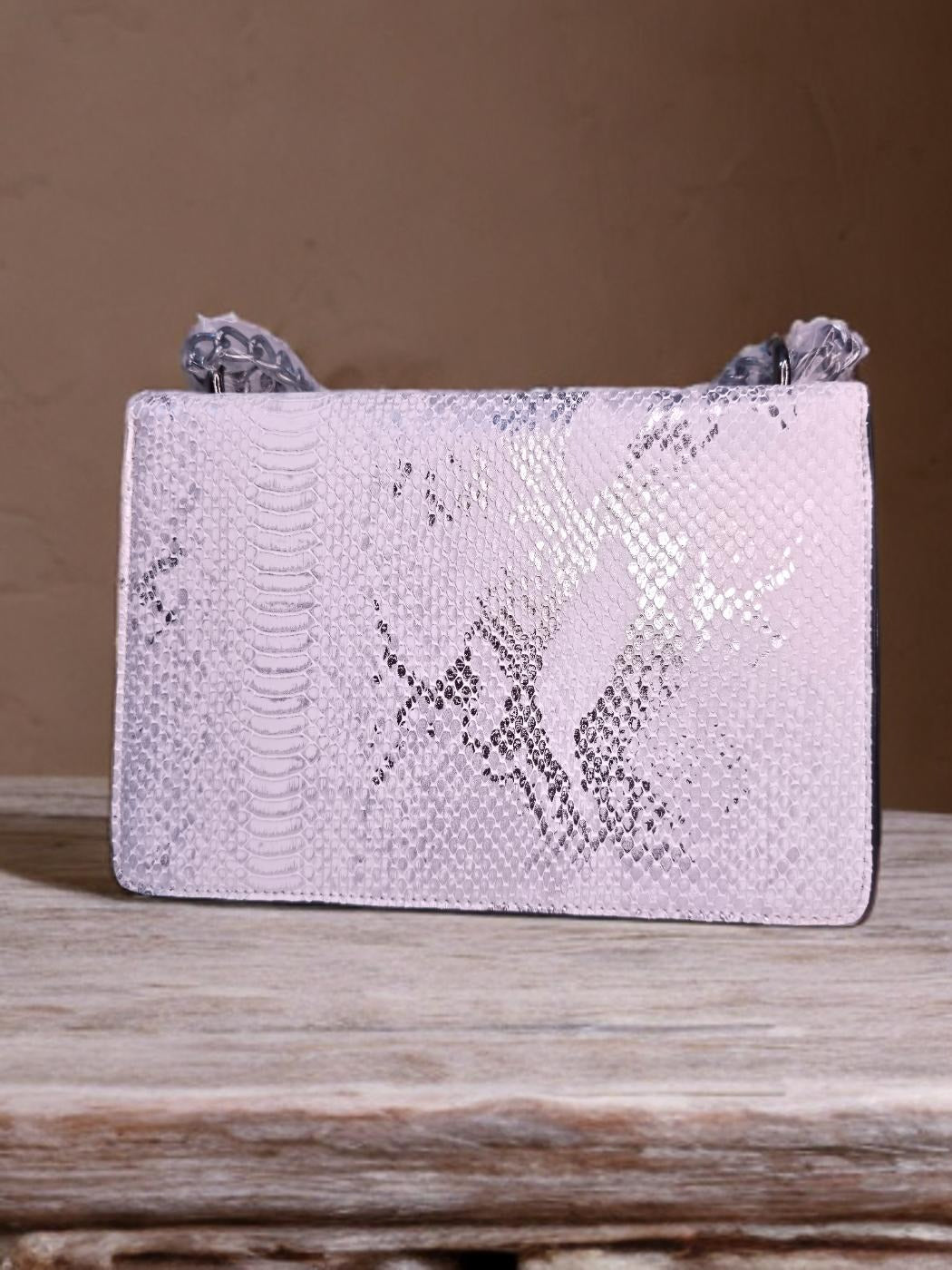 3D shade printed handbag