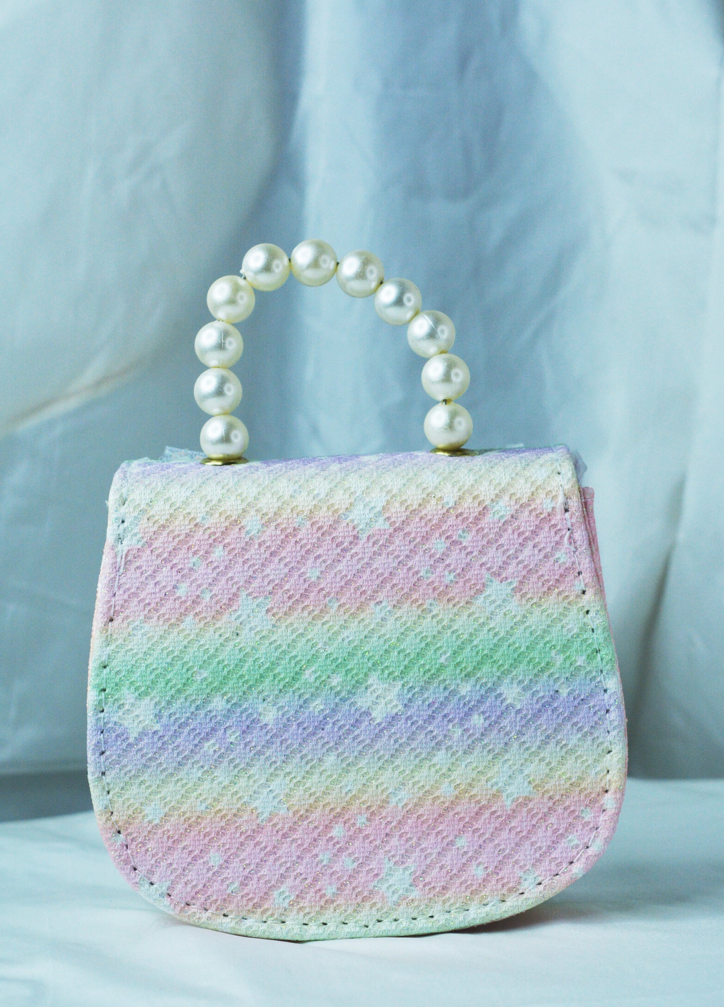 Kids Butterfly Pearl Sling Bag