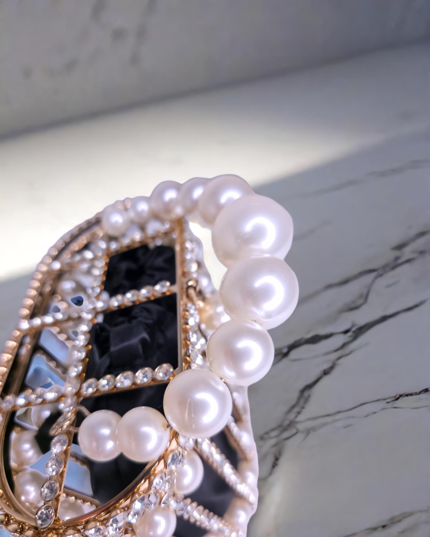 Bridal Metallic frame designer Potli cage