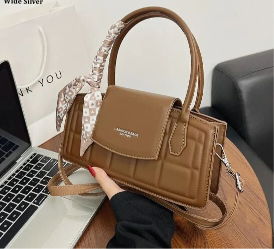Classy women Handbag with scurf