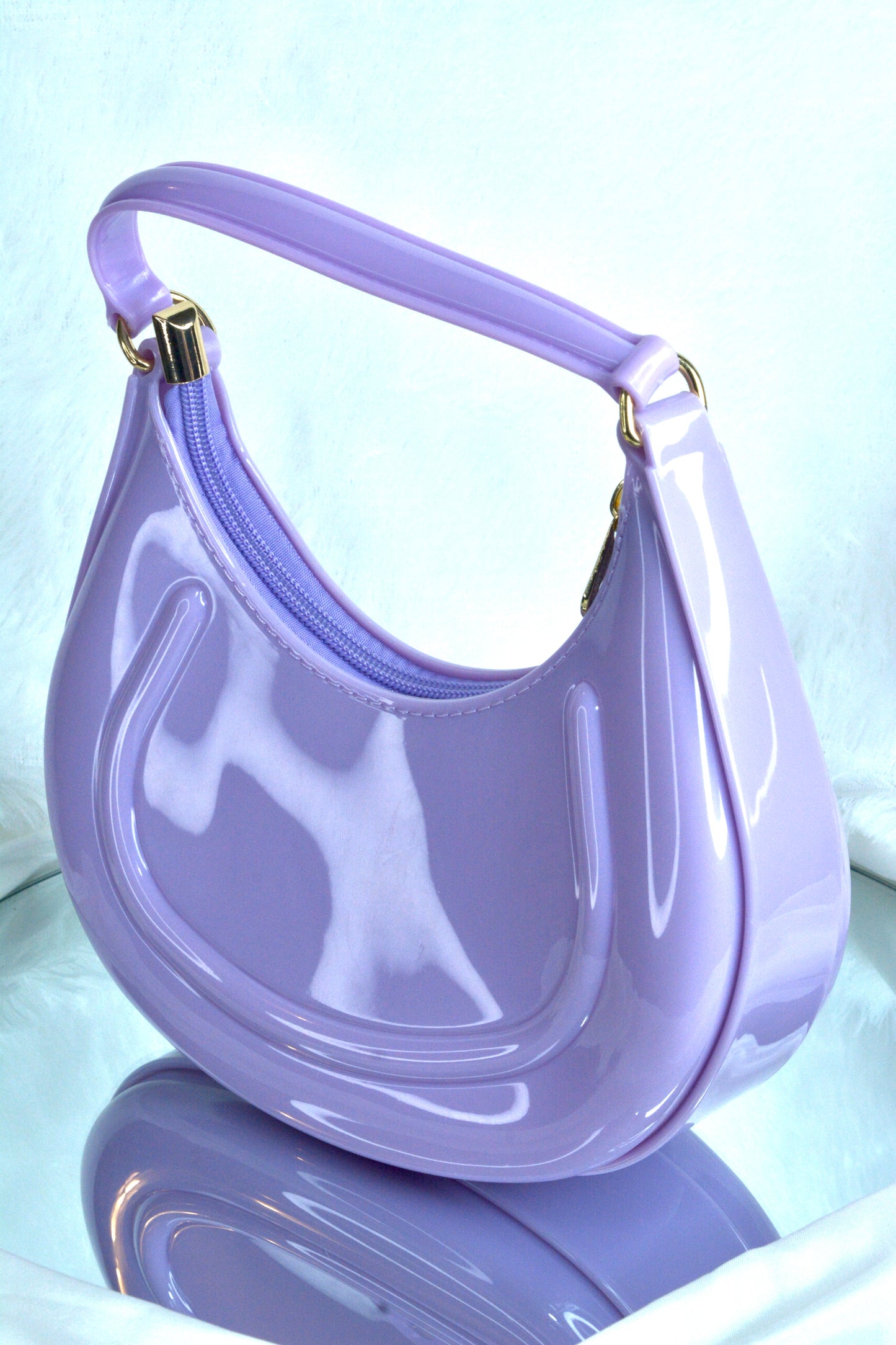 Silicon small sized handbag