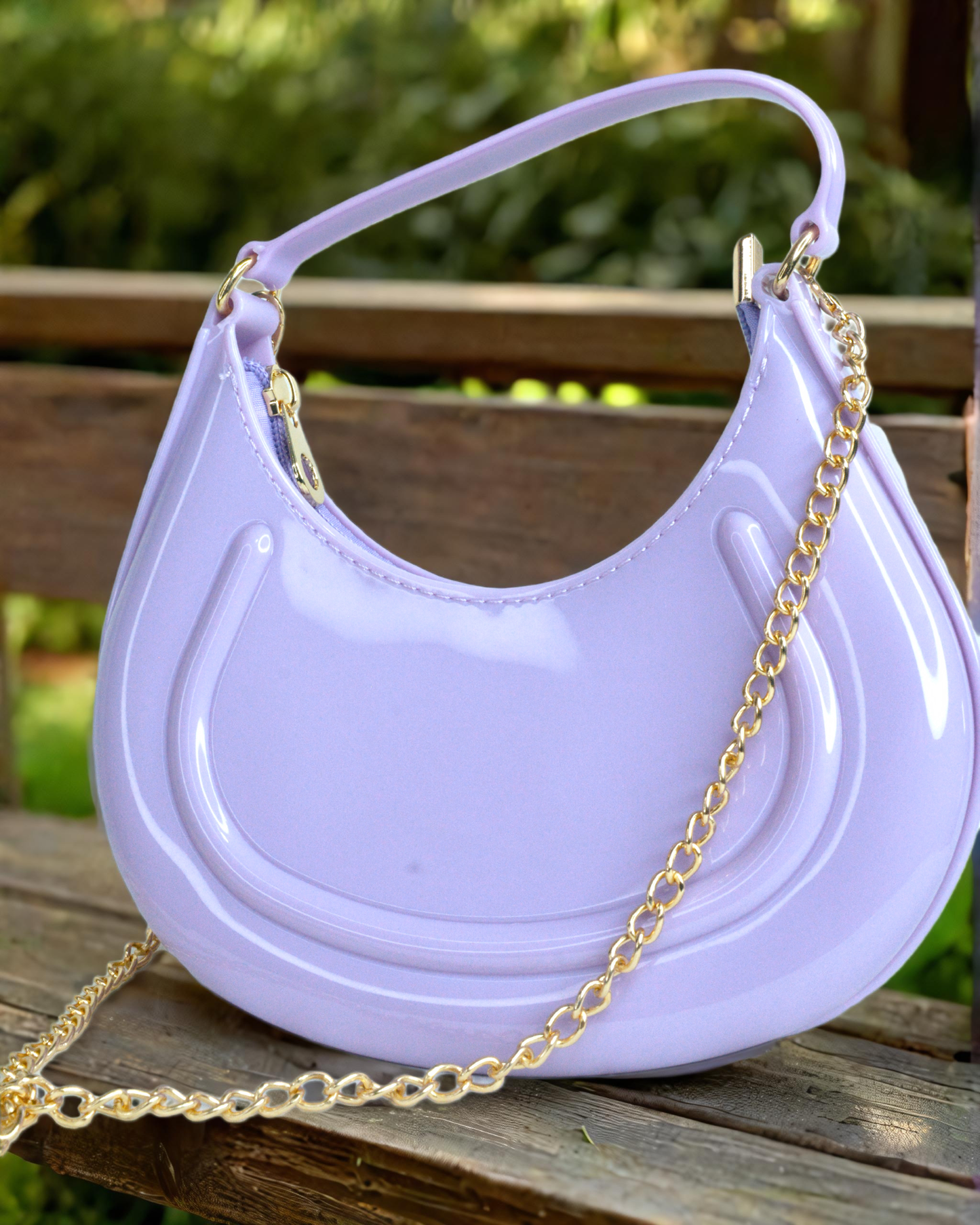 Silicon small sized handbag