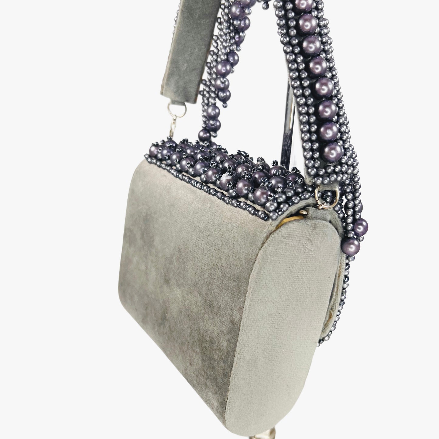 Mini pearl bag with tessle