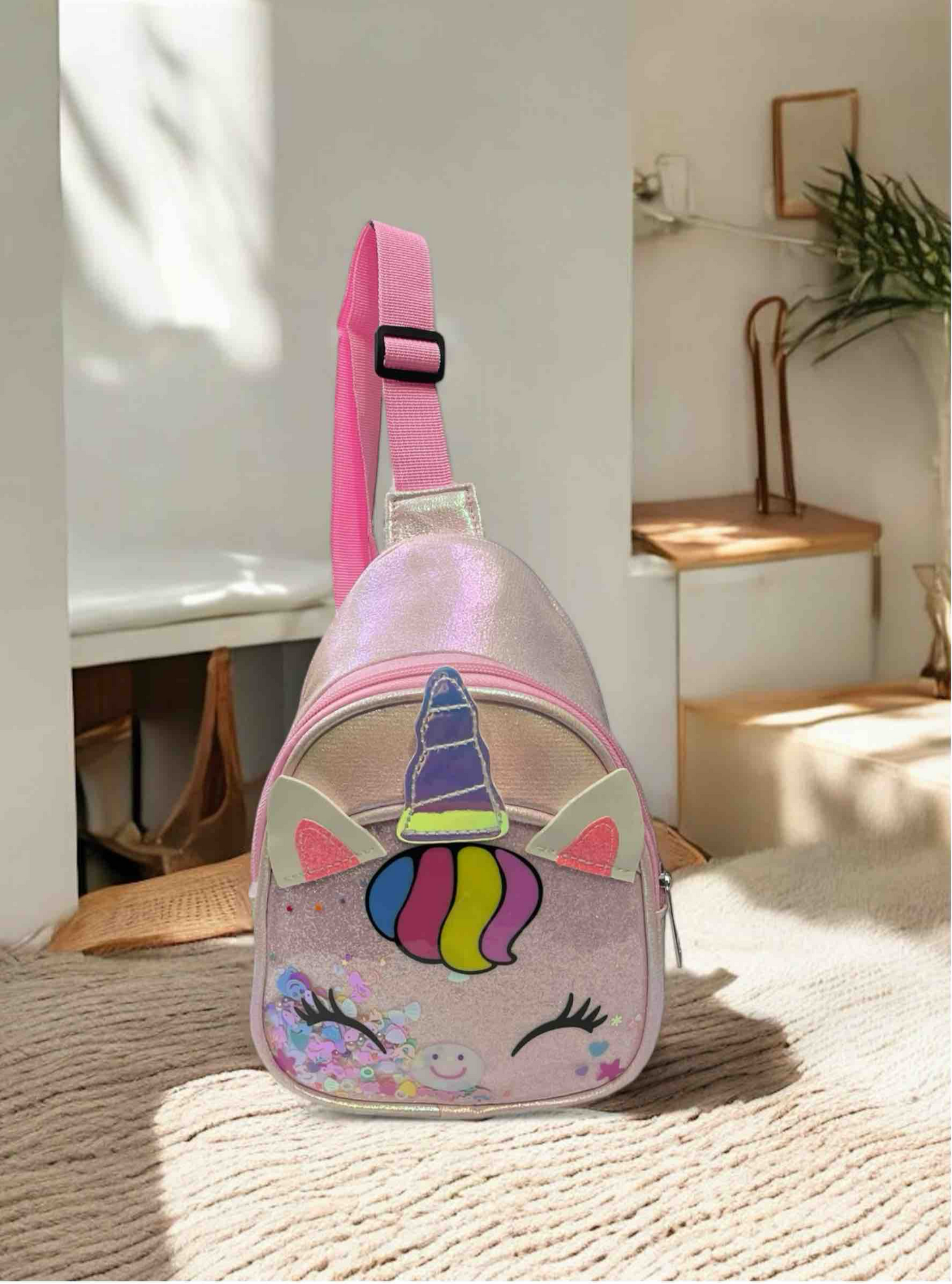 Kids chest and Sling Mix design bagpack