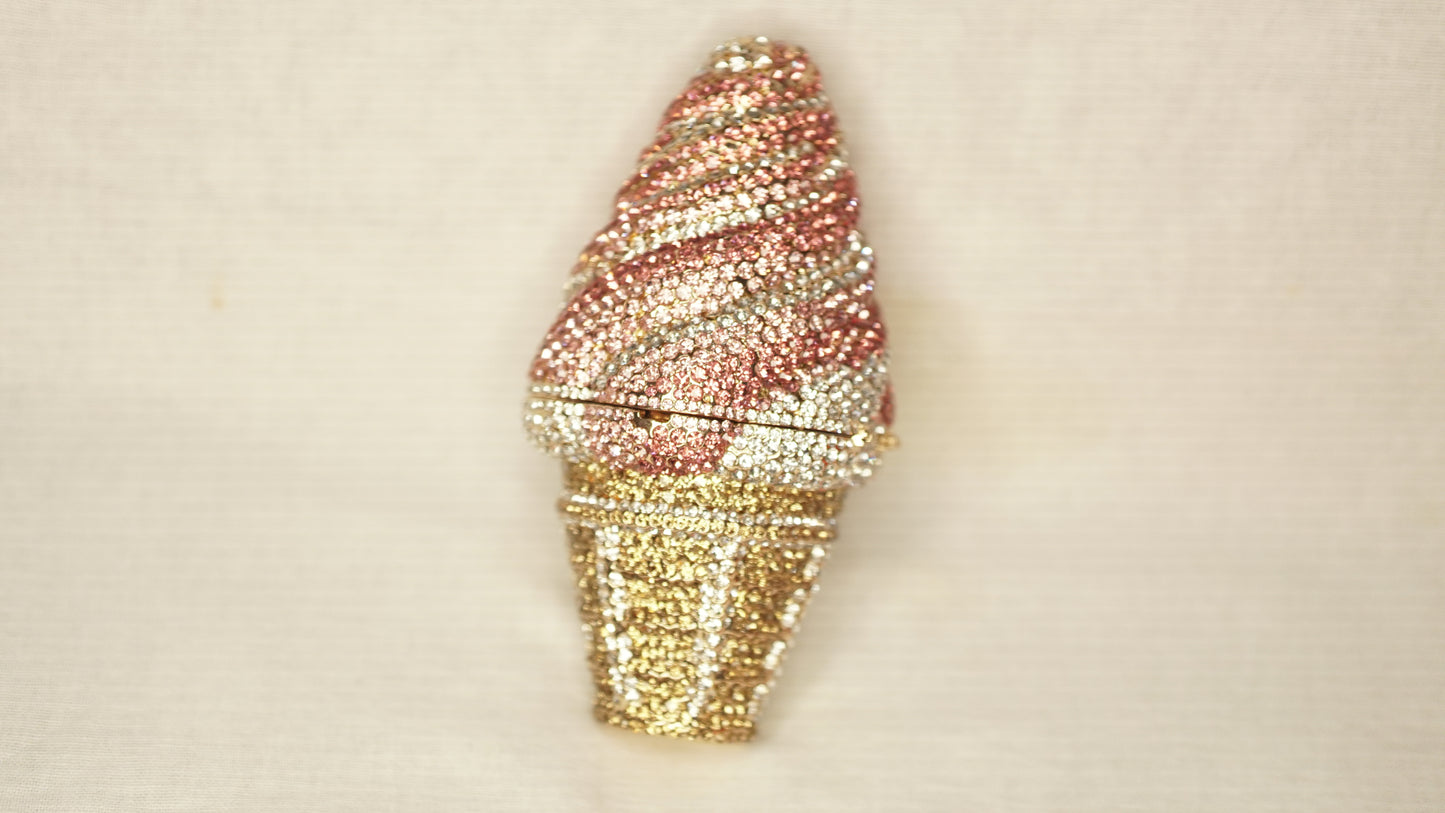 Crystal clutch - Icecream