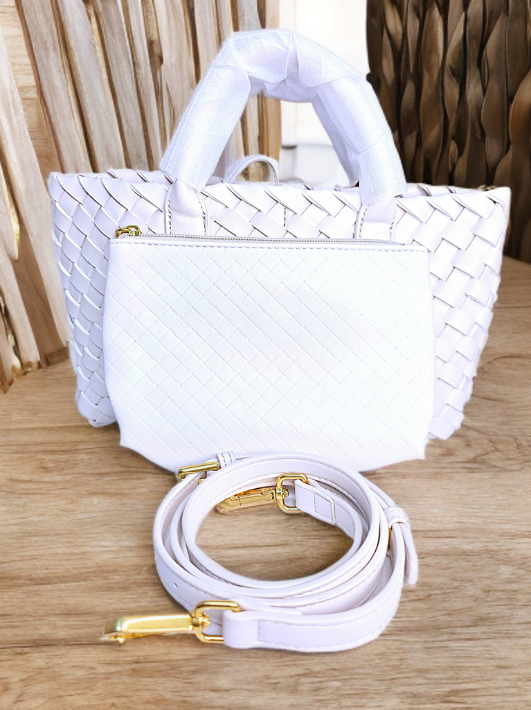 Urban Chic Leather handbag with pouch inside