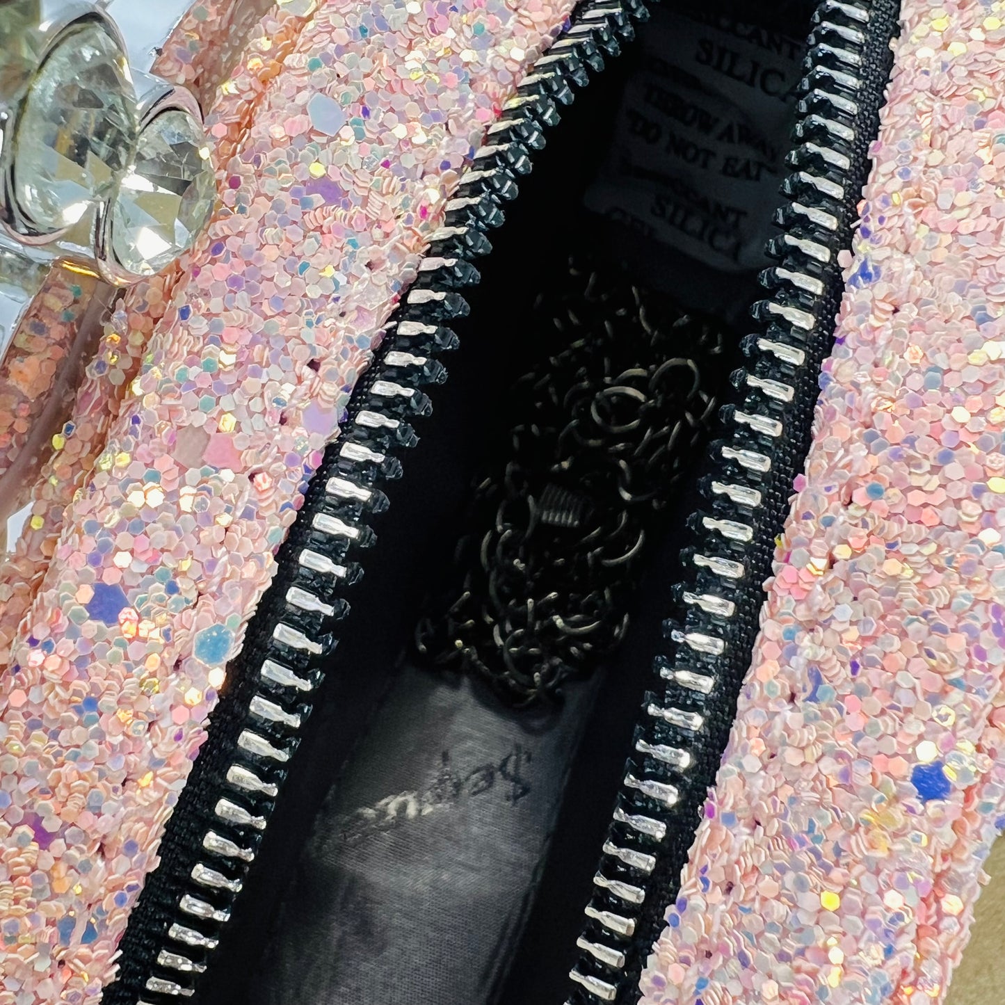 Butterfly Wristlet/ clutch bag evening bags sunflower diamond