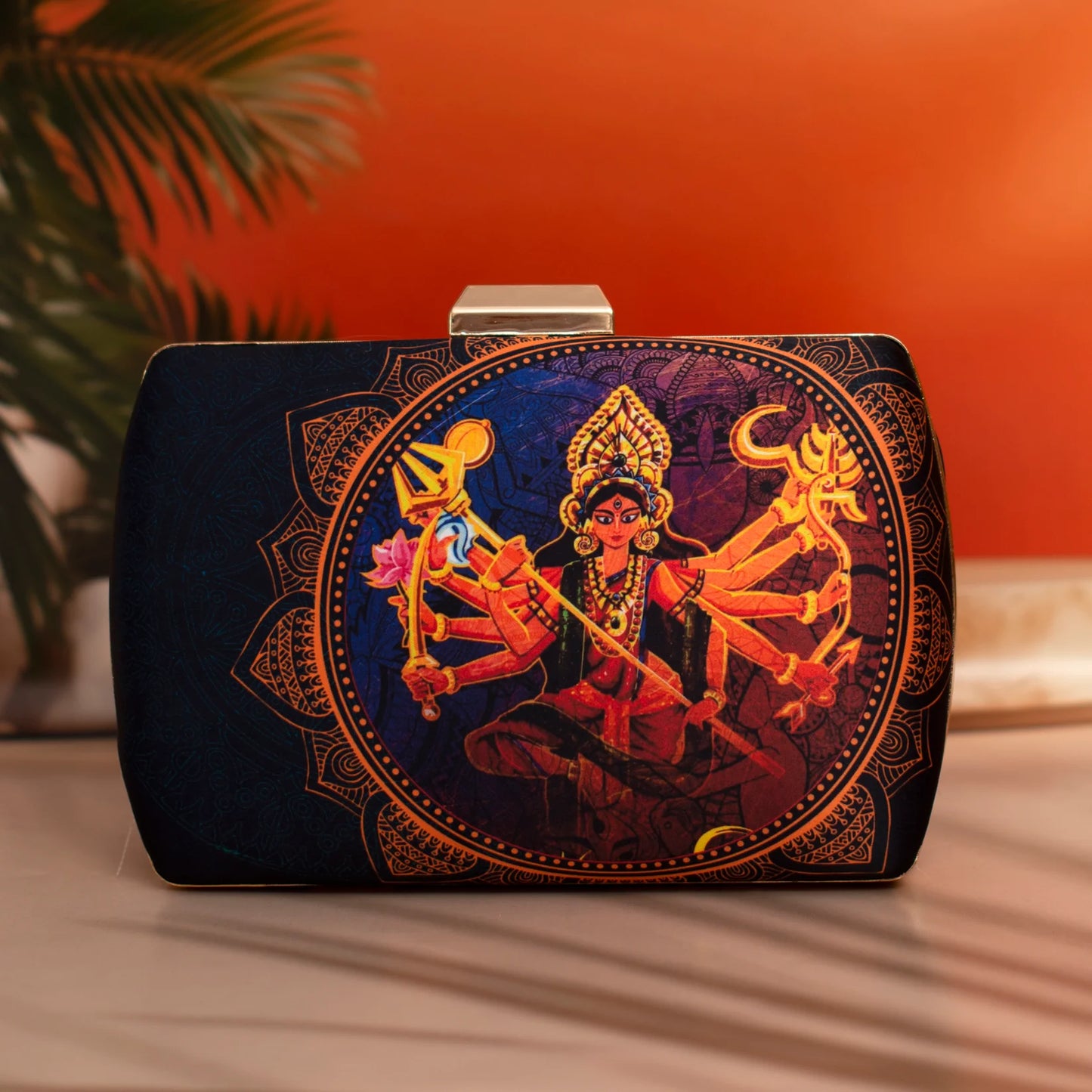 Bagmates Durga Printed Clutch