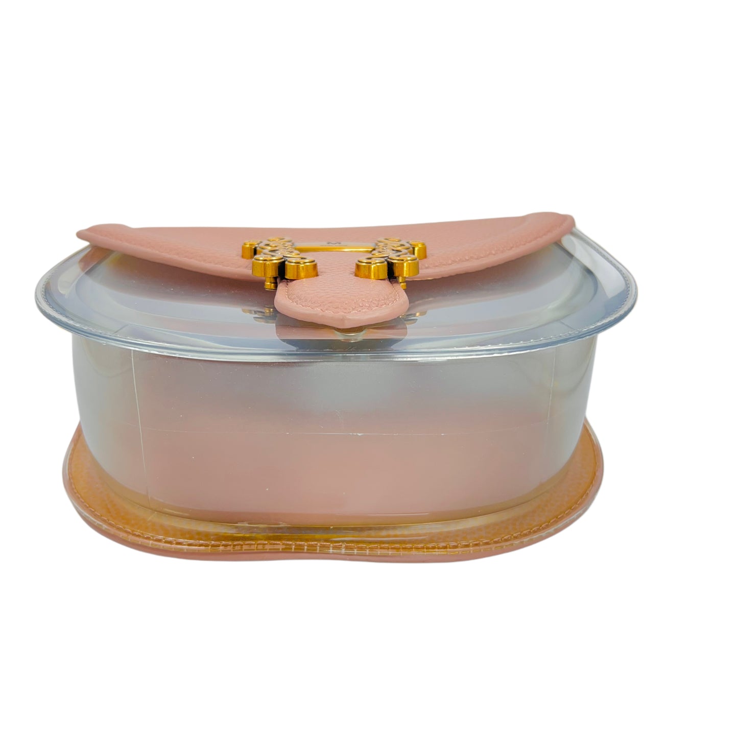 Transparent Clutch with handle