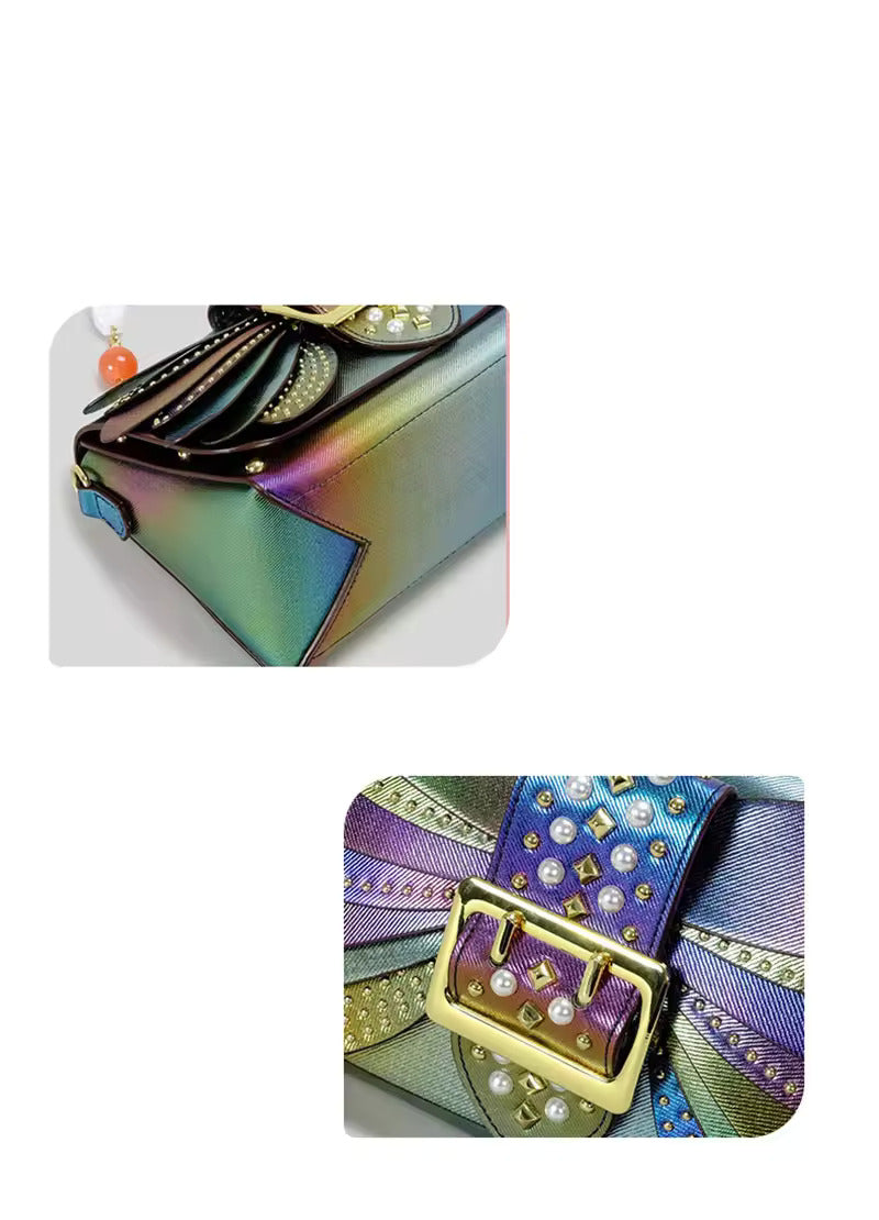 Butterfly bag/ Whimsical baguette