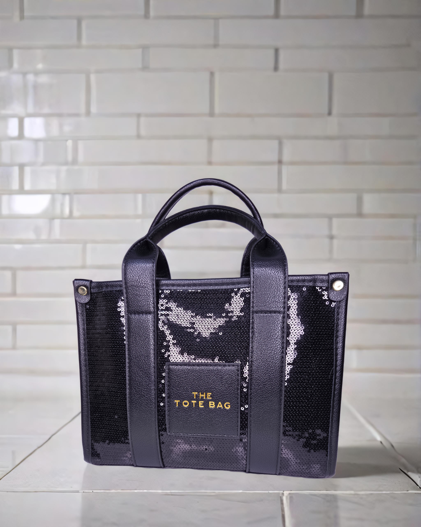 Party wear Sequenced tote bag