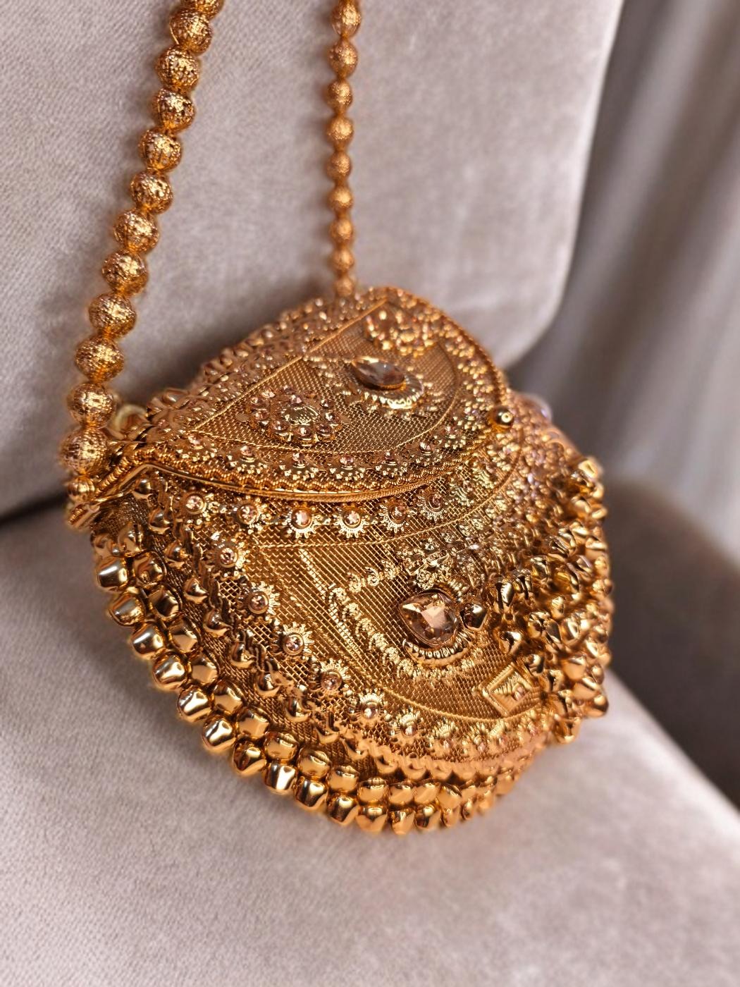 Designer Noor clutch with gungru