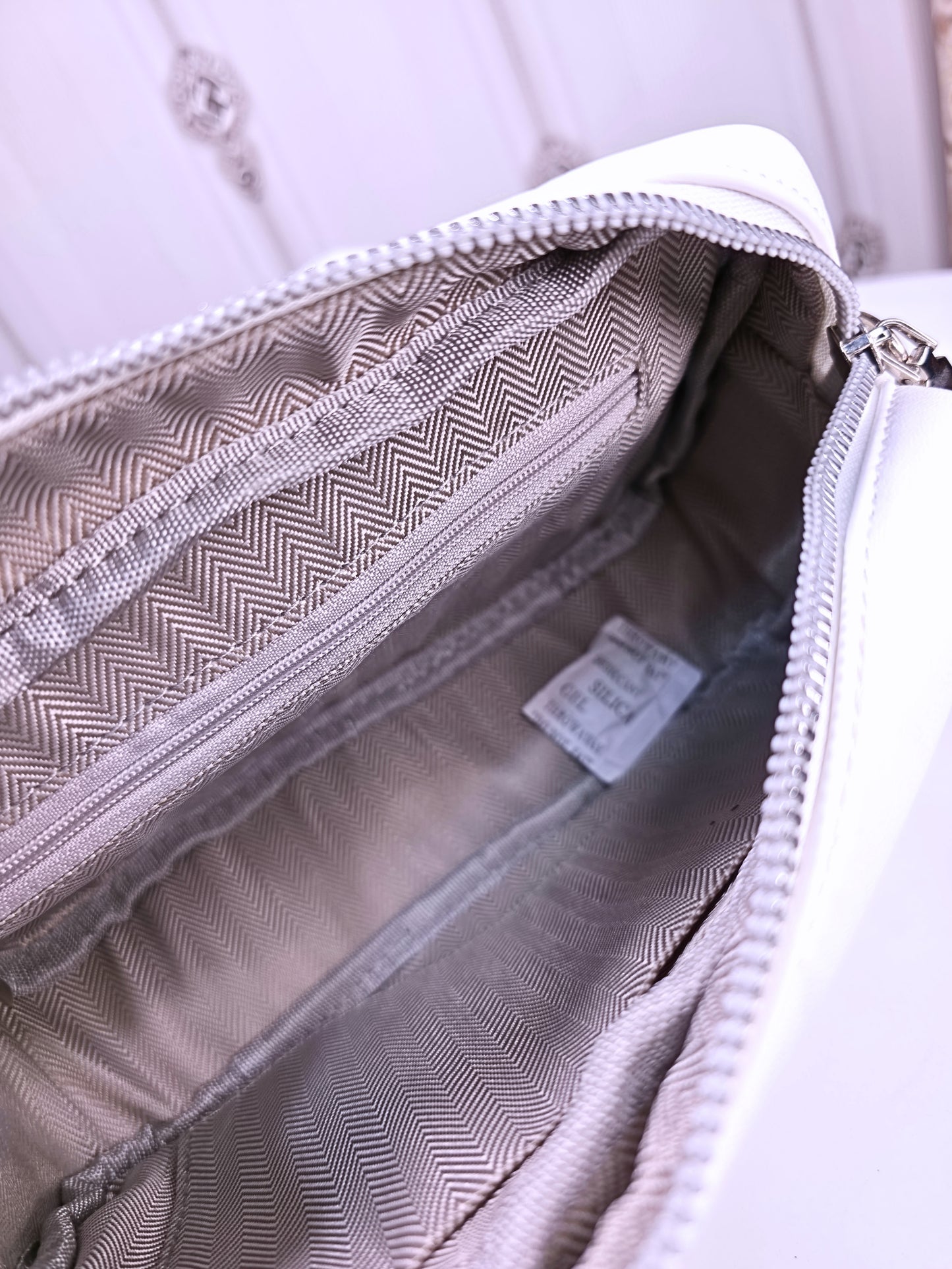 Medium sized soft quilted handbag