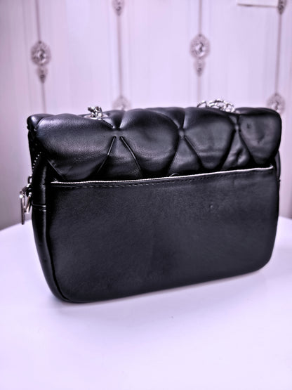 Medium sized soft quilted handbag