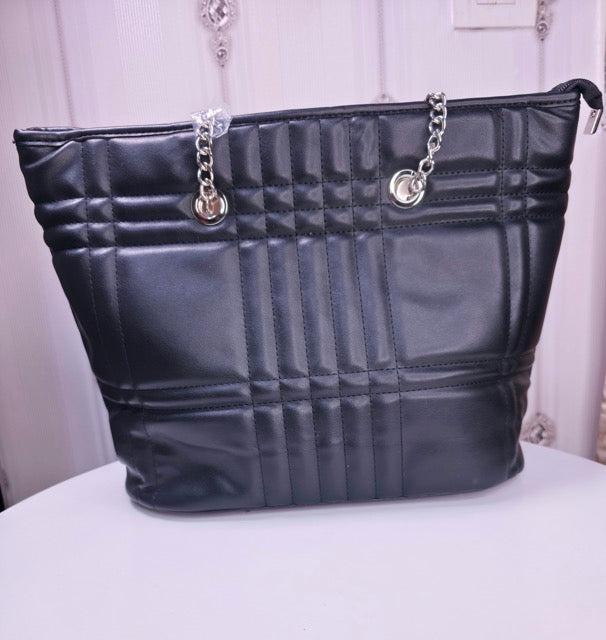 Leather  big sized handbag cum sling