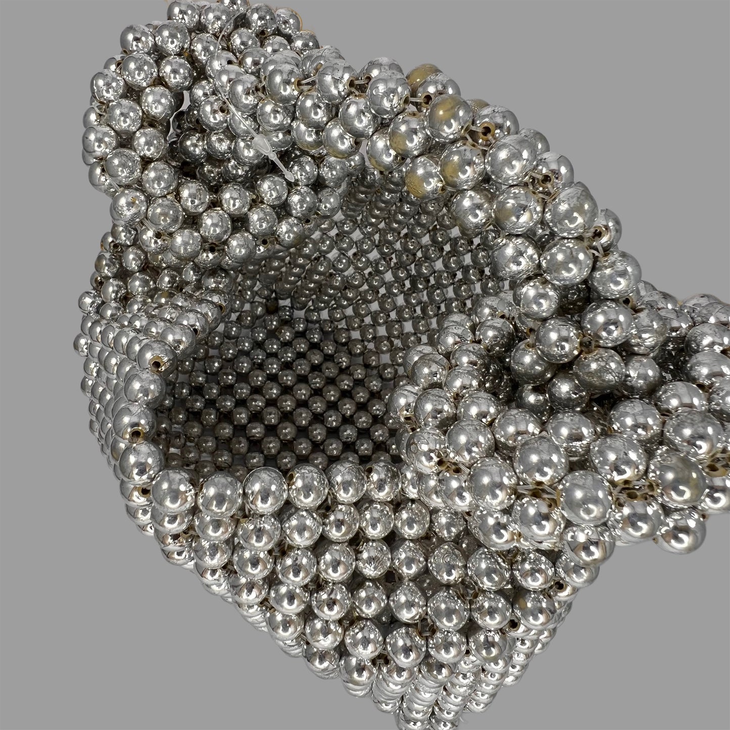 Designer Swag pearl hobo bag