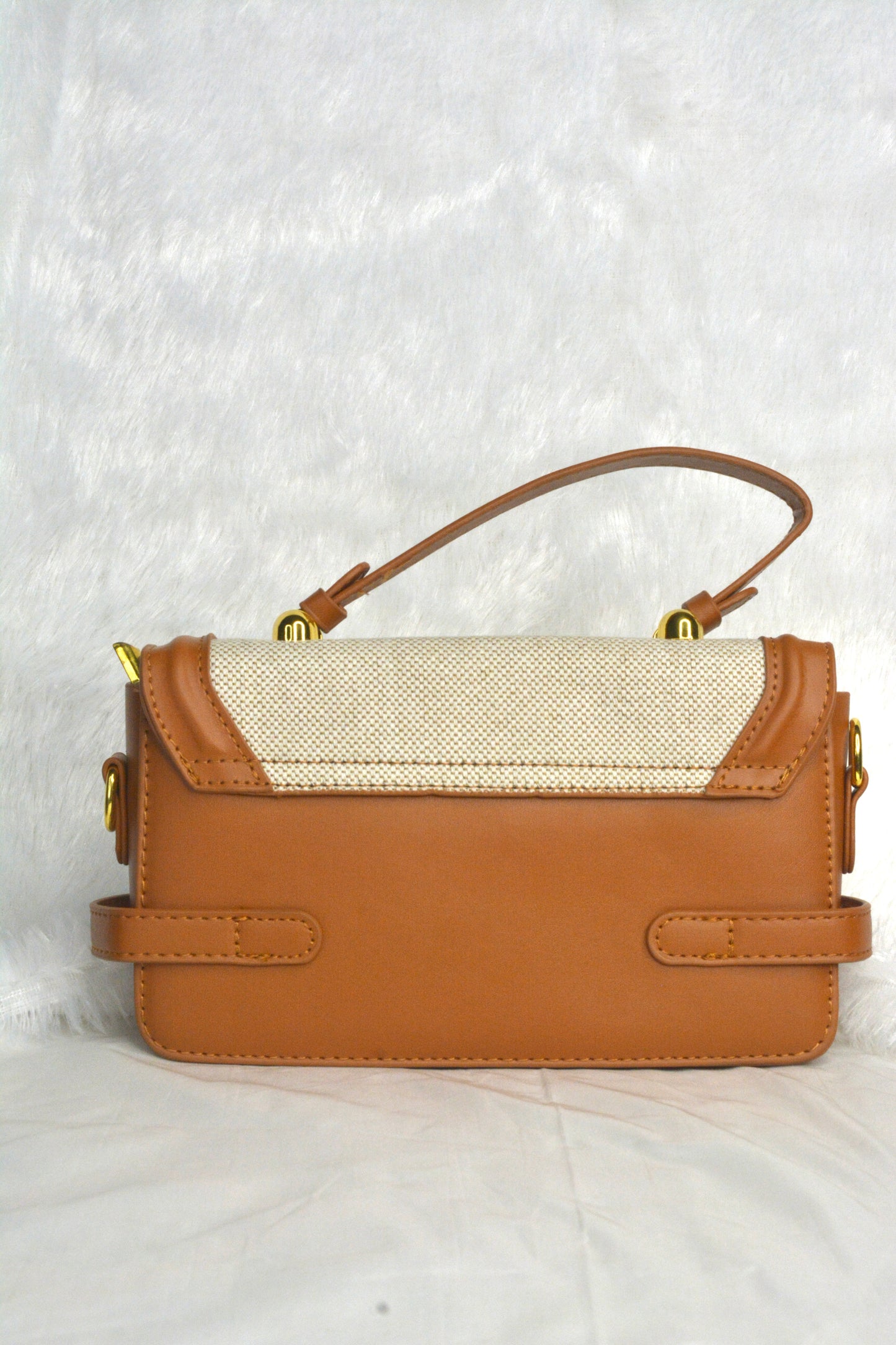 Both sided belted sling bag