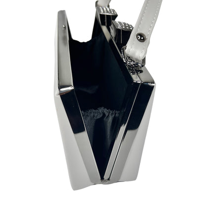 Off-white 3D lotus flower printed hand bag