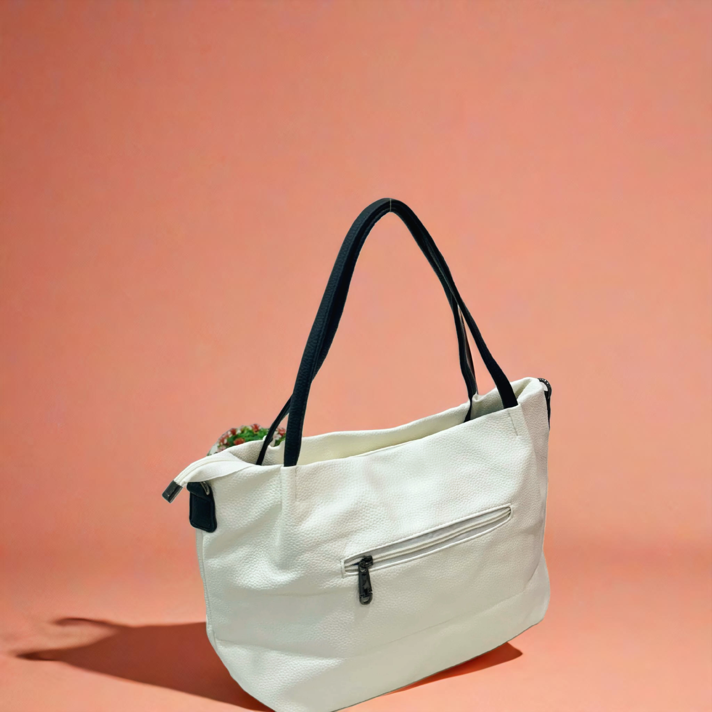 3D Girl Face Funky Tote Bag