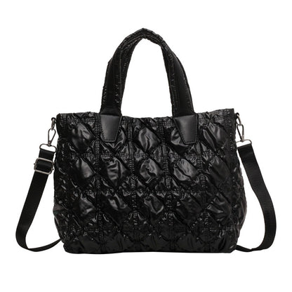 Elegant shining women's handbag