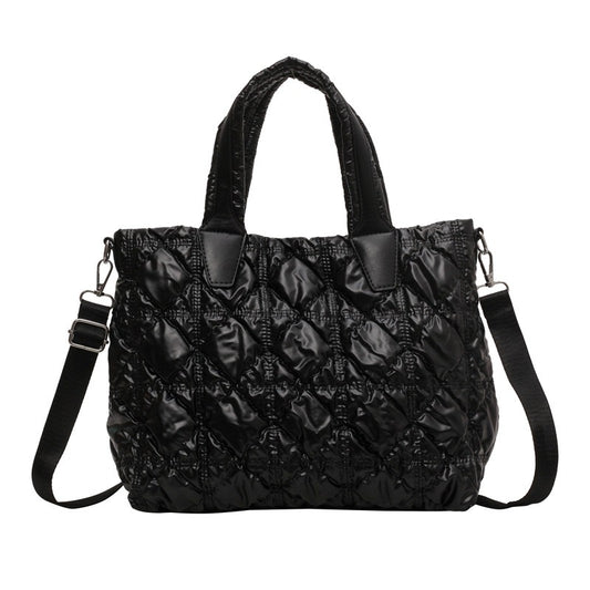 Elegant shining women's handbag