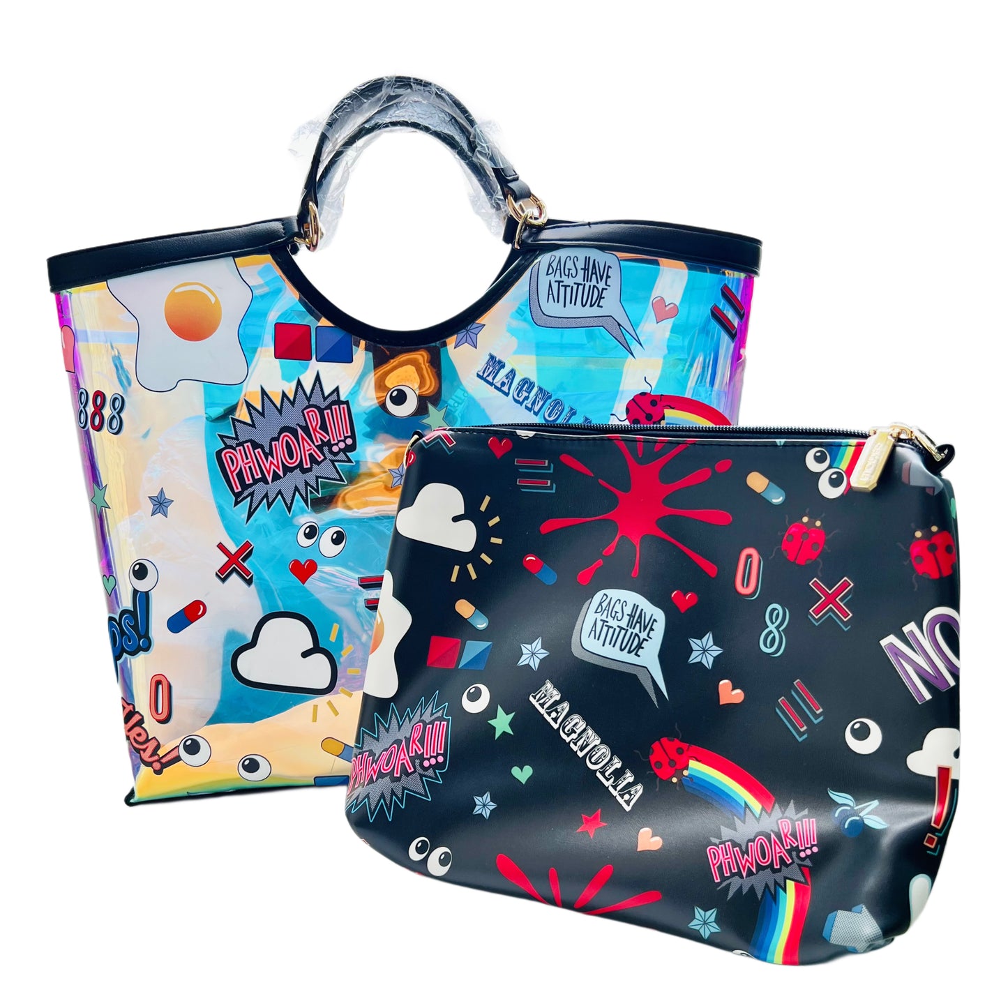 Funky Holographic Totebag