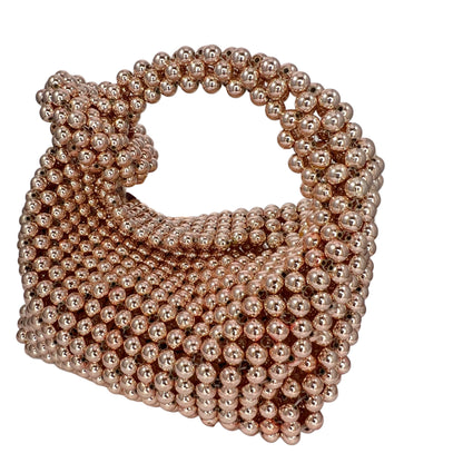 Designer Swag pearl hobo bag