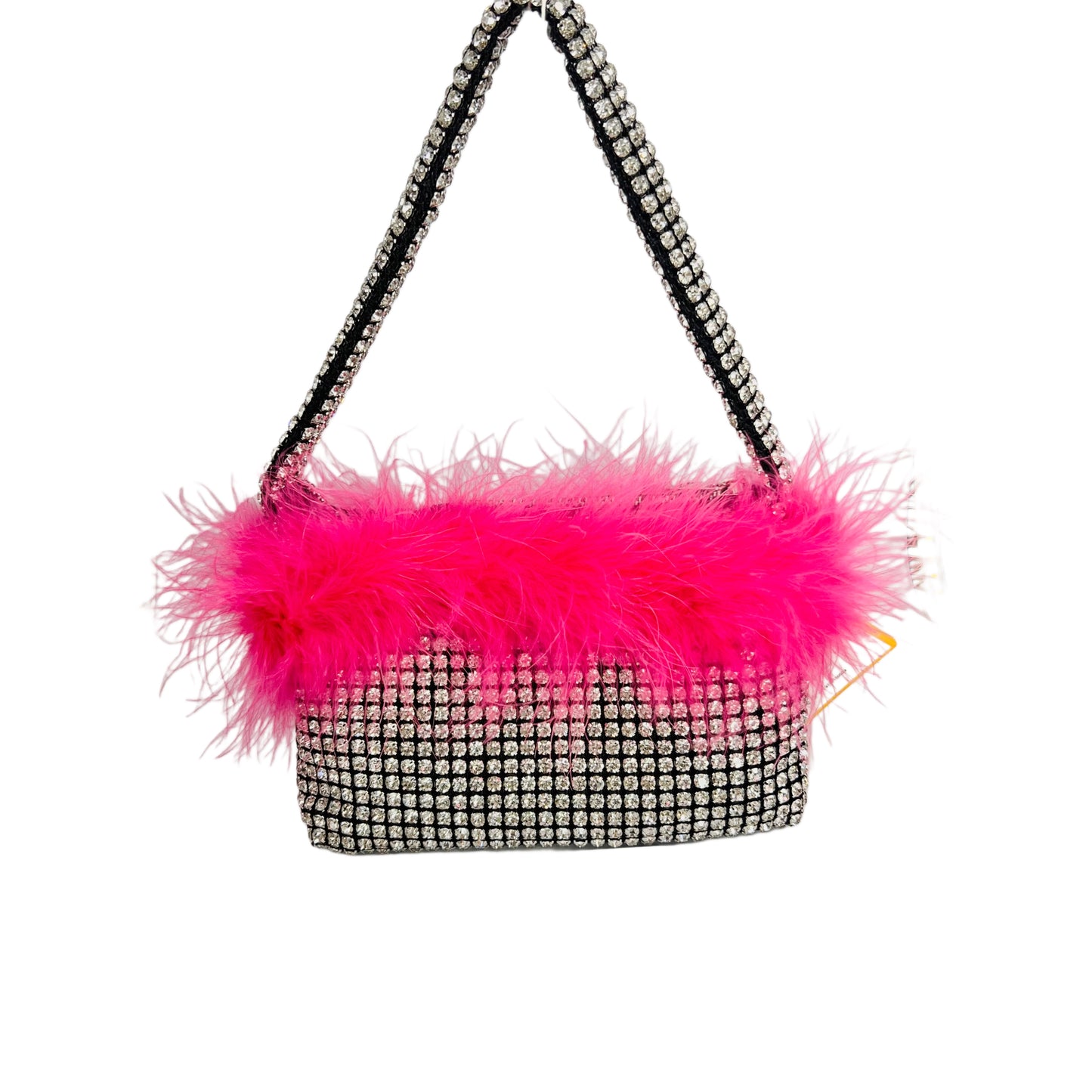 Rhinestone feather bag