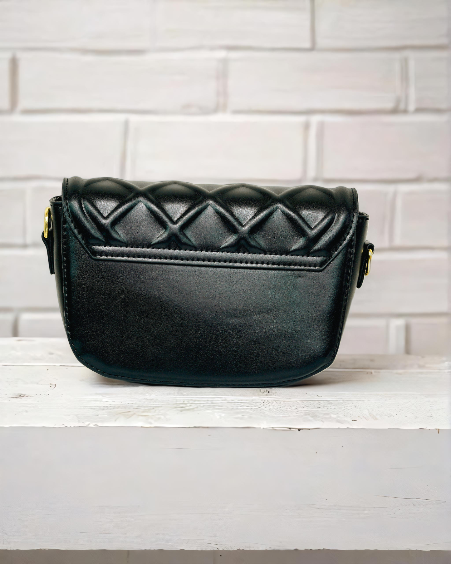 Check Embossed sling BM