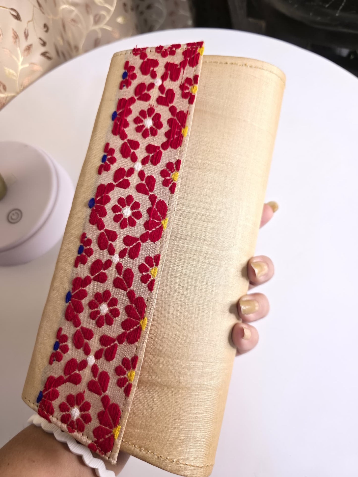 Traditional handwork mugha clutch bag