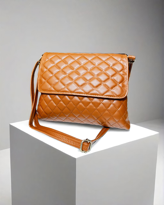 Midsize quilt bag with sling