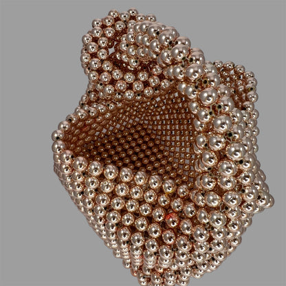 Designer Swag pearl hobo bag