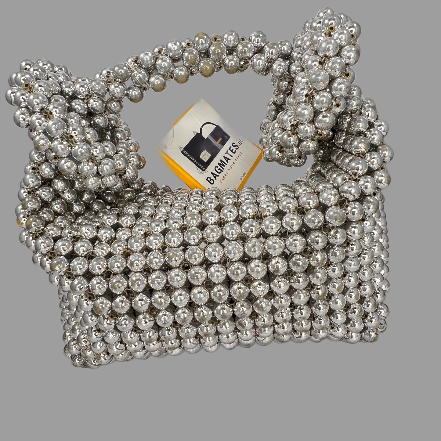 Designer Swag pearl hobo bag