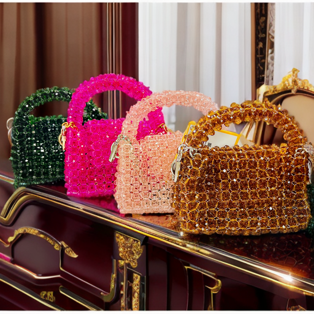 Mini crystal bag