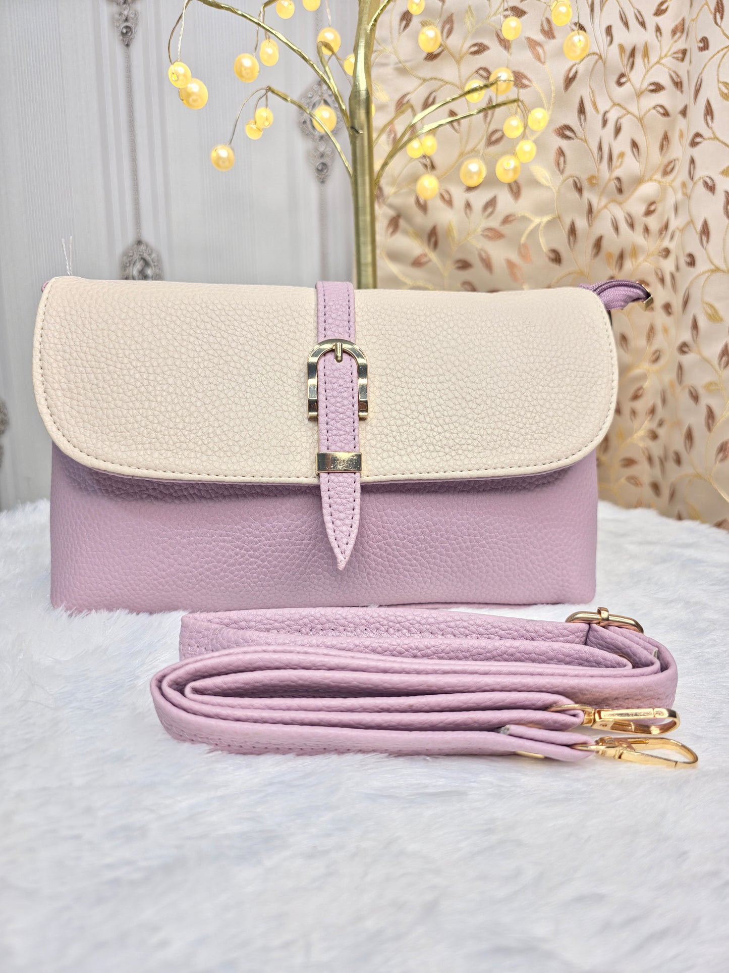 Stylish dual colour chik sling bag