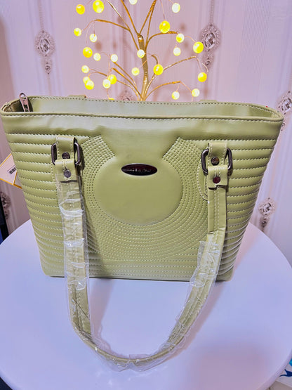 Neon Leatherette handbag