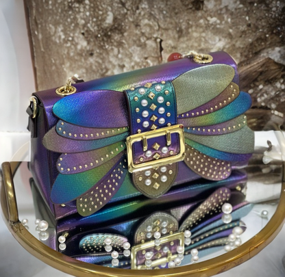 Butterfly bag/ Whimsical baguette