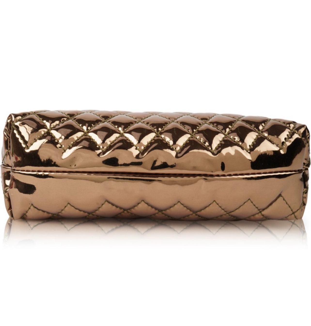 BAGMATES dazzling copper colour handbag