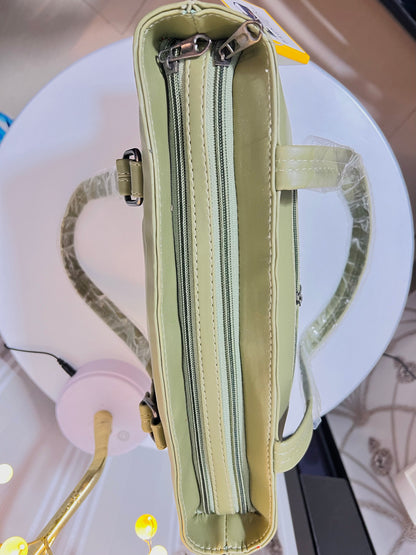 Neon Leatherette handbag