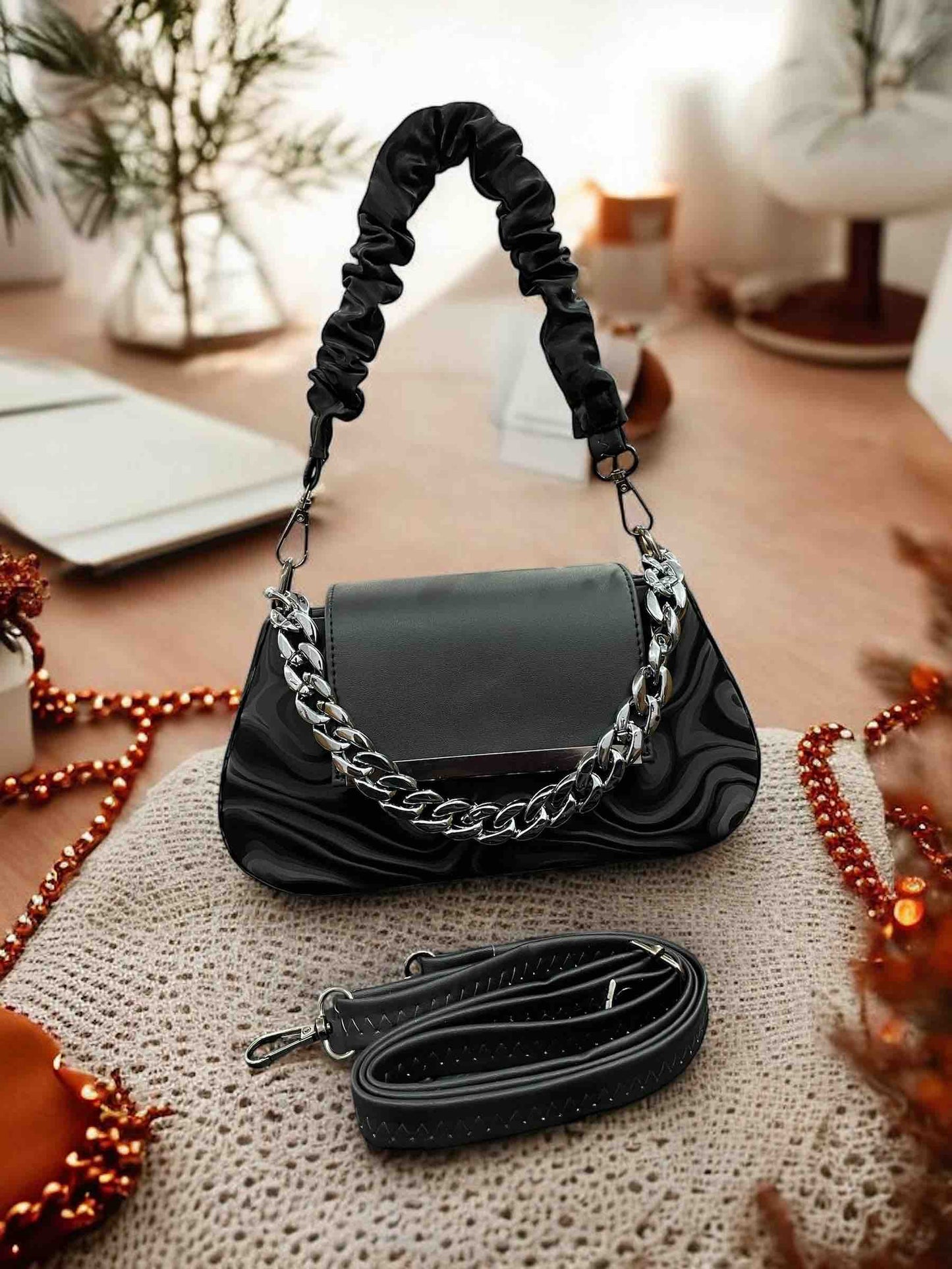 Chunnat printed sling bag