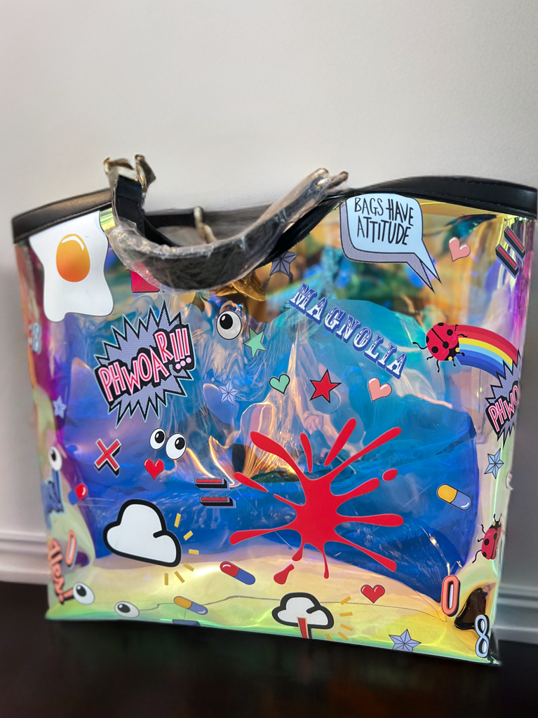 Funky Holographic Totebag