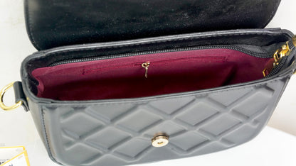 Check Embossed sling BM