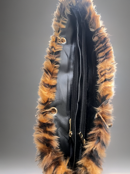 Tiger Print shoulder bag