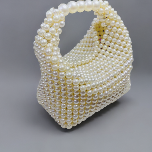 Pearl hobo bag