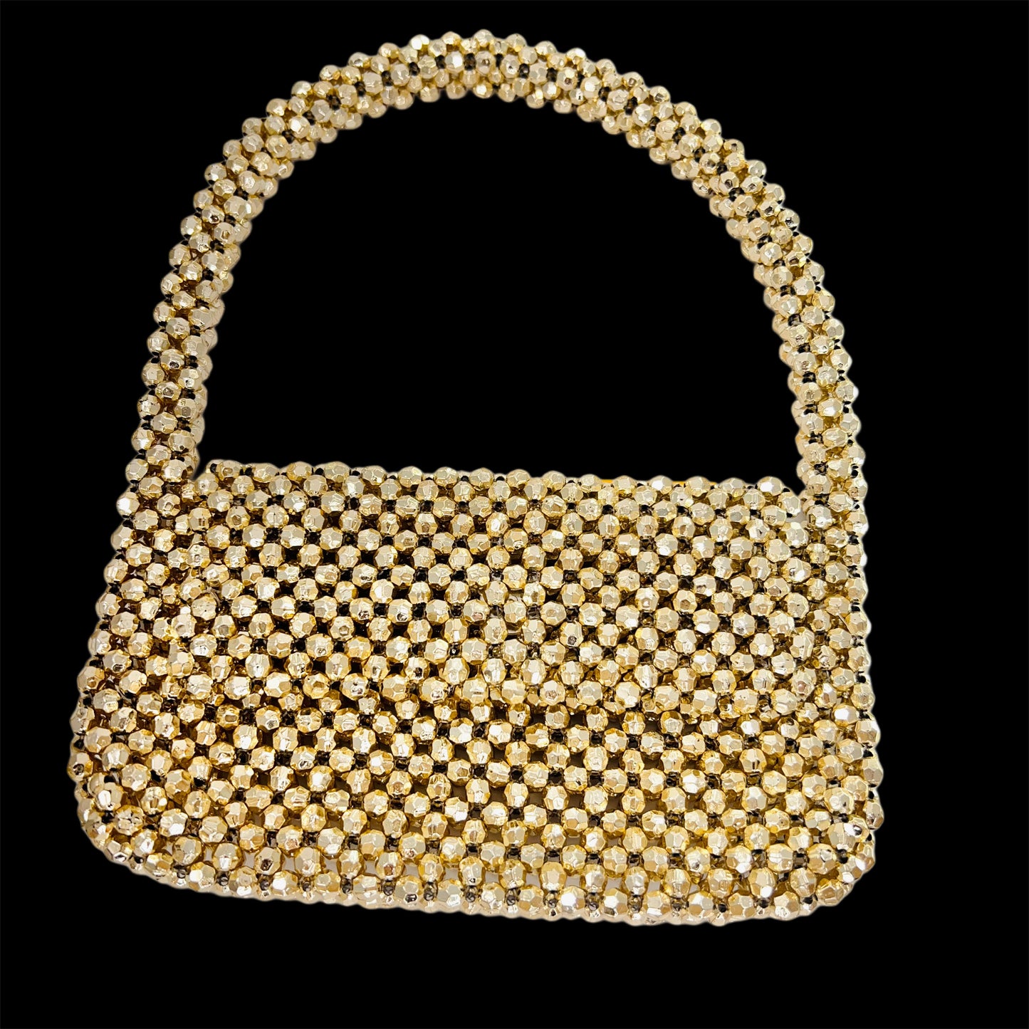BAGMATES Plain Beads bag